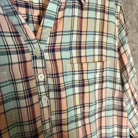 Blue Mountain Plaid Long Sleeve - Large - Picture 2 of 4